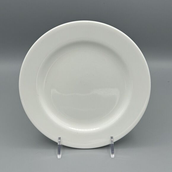 Vtg Fortessa Bone China White Round Bread and Butter Plate 6 1/4" Gourmet Snack - Picture 1 of 4
